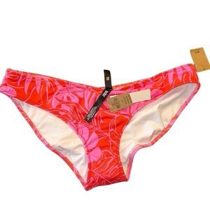 Victoria’s Secret Pink Active 2021 Sz LRG pink/ red bikini bottom swim cheeky